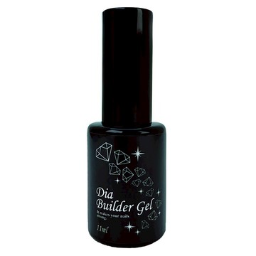 Gracia 鑽石美甲建構膠 DIA加固指甲油 11ml  透明  1瓶