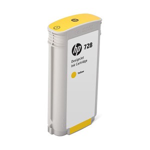 HP HP728 インクカートリッジイエロー 130ml F9J65A 1個