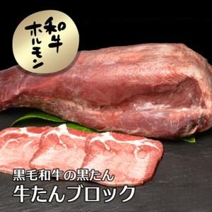 ふるさと納税 (冷凍)　黒毛和牛　タン　1本　1.2kg／うし源本店　お取り寄せグルメ　牛肉　A5　稀少　特産　奈良県　宇陀市 奈良県宇陀市