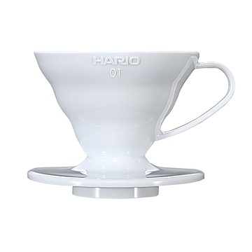 HARIO V60白色01樹脂濾杯 VD-01W 1~2杯  1個  單件