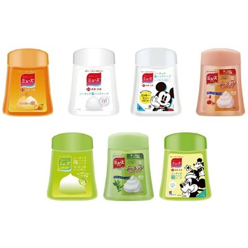 日本MUSE 洗手機泡沫補充瓶250ml (七種可選） - 綠茶香