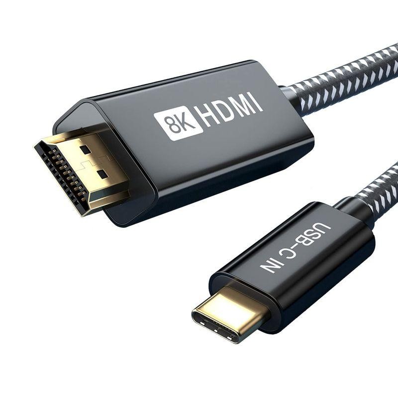 AGFINEST 8k USB C - HDMIケーブル, USB C - HDMI 2.1 ケーブル