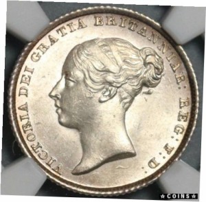 アンティークコイン コイン 金貨 銀貨 NGC MS Victoria Pence Great Britain Mint State Coin 21011001C