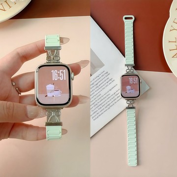 三株錶帶 可調節磁吸錶帶 適用 AppleWatch 蘋果 iWatch S11 10 9 8 7 6 SE3 手腕錶帶