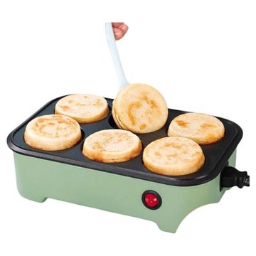 煎雞蛋漢堡機不粘煎鍋平底鍋插電家用早餐烙餅煎餅鍋模具煎蛋神器