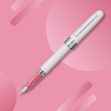 PLATINUM 白金 PLAISIR ARUA鋼筆Merry Pink M尖