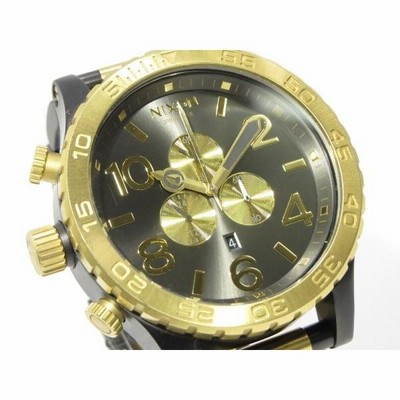 NIXON ニクソン THE 51-30 CHRONO ブラック/ゴールド A083595 