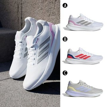 【Adidas 愛迪達】RUNFALCON 5 W 慢跑鞋 運動鞋 男女 A-JI3981 B-JI0876 C-JI3979