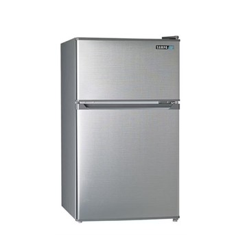 【SAMPO 聲寶】SR-C09G  92公升 一級能效定頻雙門冰箱