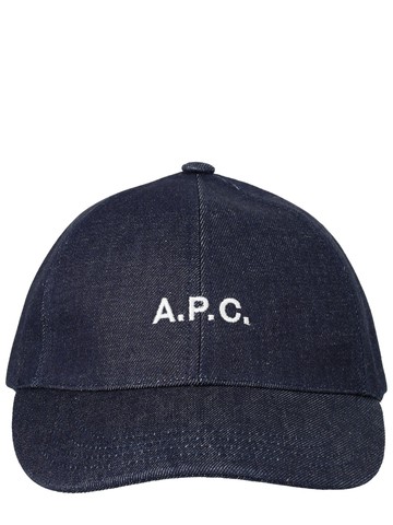 a. p.c. baseball cap with logo