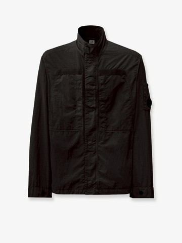 Flatt Nylon jacket with Logo iconic detail - C.P.COMPANY - gender_Man