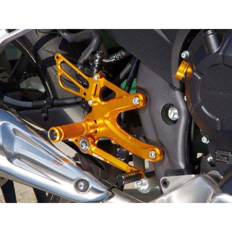 ベビーフェイス CBR400/500R/CB400/500F バックステップキット カラー 