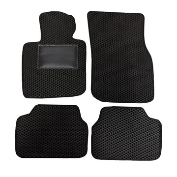 車用腳踏墊 e系列汽車用品【MINI 迷你 2024年10月 F65】MINI COOPER蜂巢腳踏墊