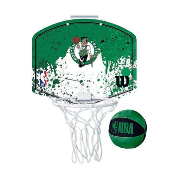 wilson nba 迷你籃板 21 賽爾蒂克隊-含小球-幼兒 兒童籃球 綠黑白