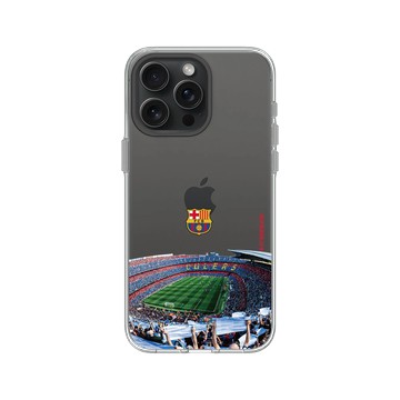 iPhone 15 Pro Max Clear 透明 - FC Barcelona - Stadium Edition