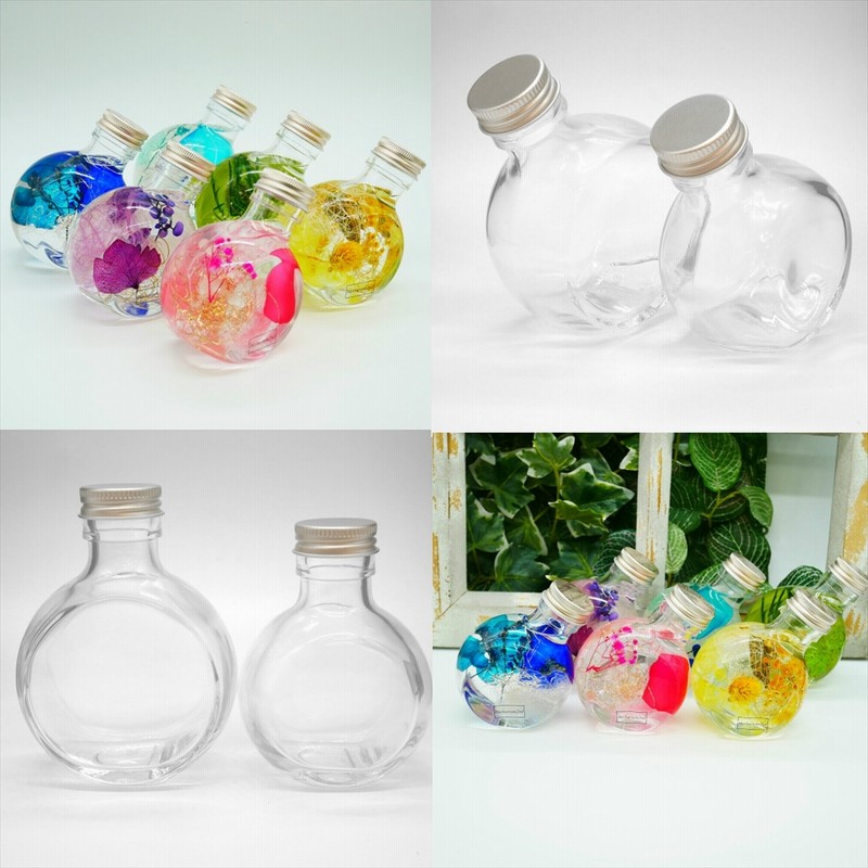 ガラス瓶 ネコ 100ml 72本セット 業務用 蓋付き ドレッシング ボトル 調味料入れ 保存容器 キャニスター | LINEショッピング
