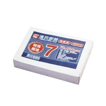 【MBS 萬事捷】特殊規格7 護貝膠膜 100張/盒 1407