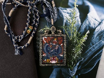 大威德金剛唐卡