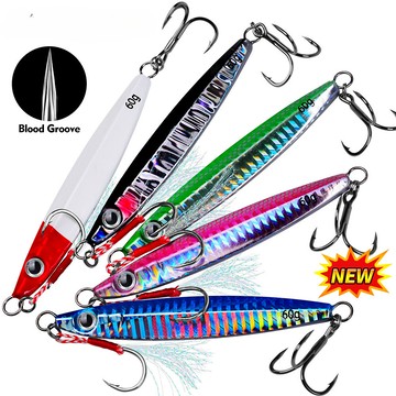 【TTFF】路亞餌鐵板鉛魚10g/15g/20g/30g/40g/60g沉水金屬仿生餌 船釣海釣小鐵板路亞假餌漁具現貨批