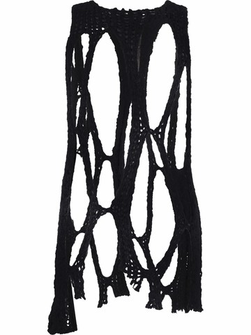 Rick Owens - open knit tank top - men - Polyamide/Alpaca Wool/Mohair - S - Black