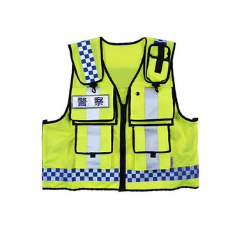 最新款英式透氣網狀警用反光背心  警察背心 POLICE 酒駕交管 新款警察背心 免費換反光牌