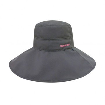 ├登山樂┤台灣MOUNTNEER 山林 透氣抗UV大盤雙面帽-深鐵灰/深玫紅 # 11H23-12