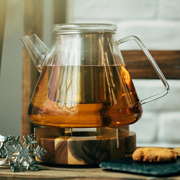 造型耐熱玻璃茶壺
