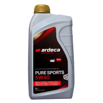 ARDECA PURE SPORT 5W40 全合成 雙酯類機油【299免運領券再享折扣】