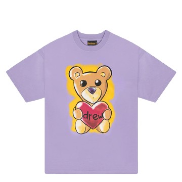 DREW HOUSE AIRBRUSH THEODORE SS TEE LAVENDAR