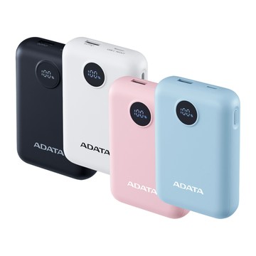 ADATA C100 Digital 10000mAh (黑色)PD/QC 20W高效快充行動電源