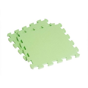 新生活家巧拼地墊32*32*1cm 果綠 6入