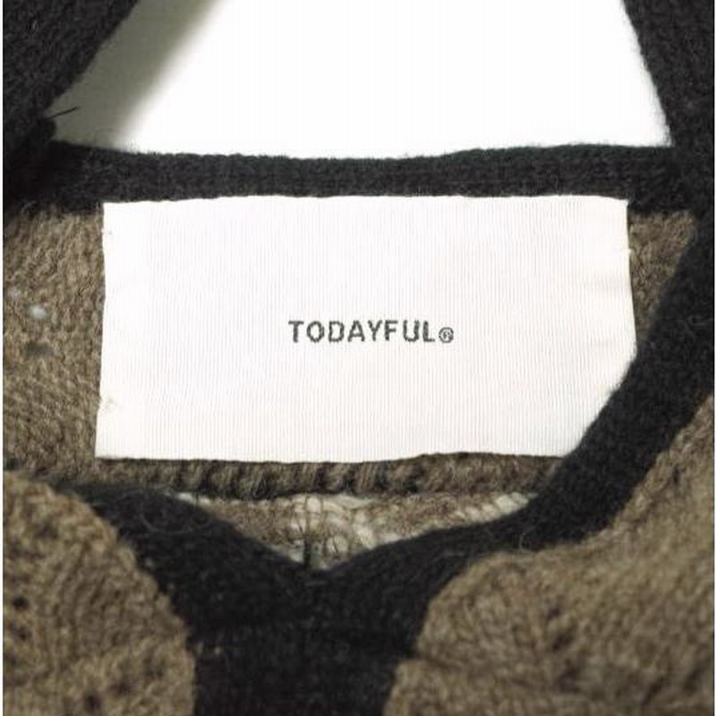 TODAYFUL トゥデイフル 20AW Jacquard Fringe Bustier