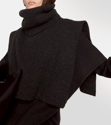 The Row Emmit ribbed-knit cashmere collar