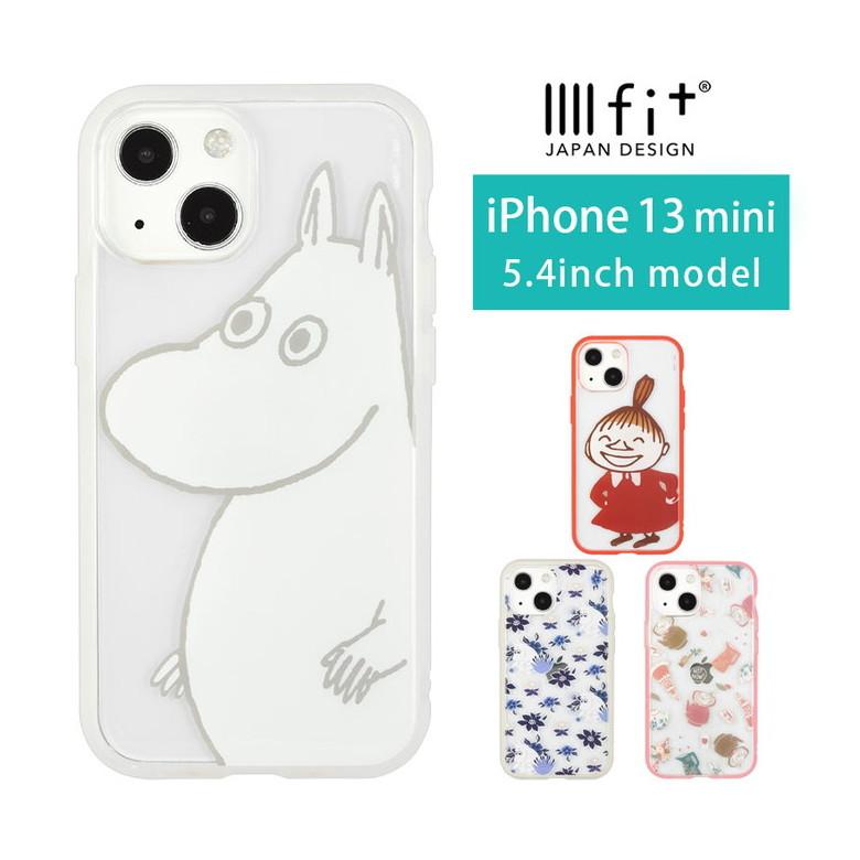 ♾むーみん♾ ページ iPhone13 mini ケース ムーミン イーフィット IIIIfit Clear