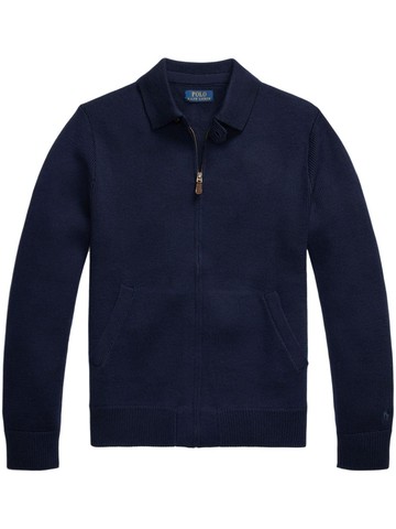 Polo Ralph Lauren - Polo Pony wool cardigan - men - Wool - XL - Blue