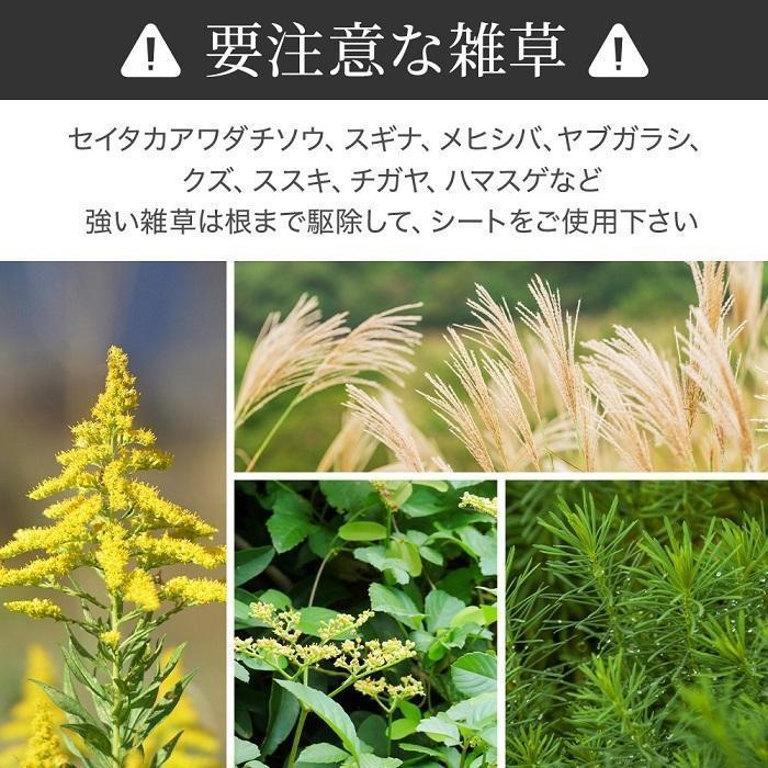 防草シート 1m×100m UV剤入り 雑草シート ロール 雑草防止シート 砂利 シート