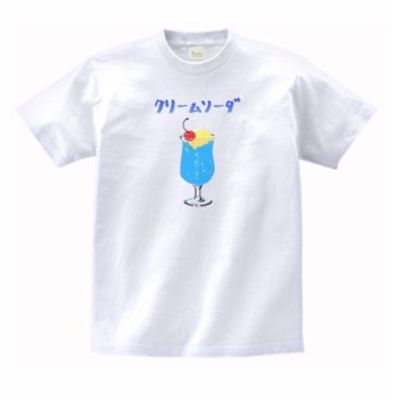 クリームソーダTシャツメンズ