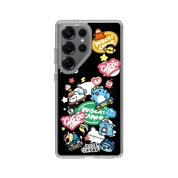 Galaxy S25 Ultra Clear 透明 - 貓貓蟲咖波 Bugcat Capoo - 咖波拼貼多角色