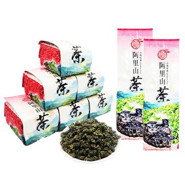 新造茗茶阿里山頂級金萱茶真空包/300gx2包/組