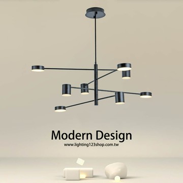 LED56W三色變光造型吊燈 F16-19-30223