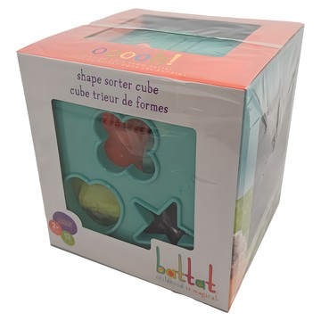 battat 科育 感統玩具 歡樂立方 湖水綠 2歲以上  1個
