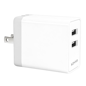 Kinyo USB雙孔充電器  CUH-5325  1個