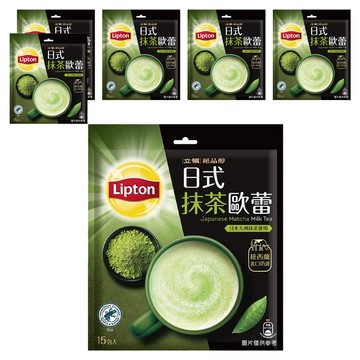 Lipton 立頓 絕品醇 日式抹茶歐蕾  19g  15包  6袋