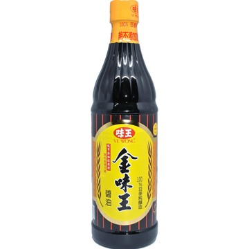 【蝦皮直營】《味王》金味王純釀造醬油(780ml) 調味品 調味料 純釀醬油