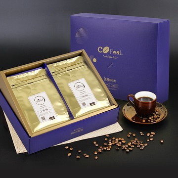 cofeel 凱飛鮮烘豆手提一磅凱飛極鮮豆印尼黃金曼特寧中深烘焙咖啡豆禮盒