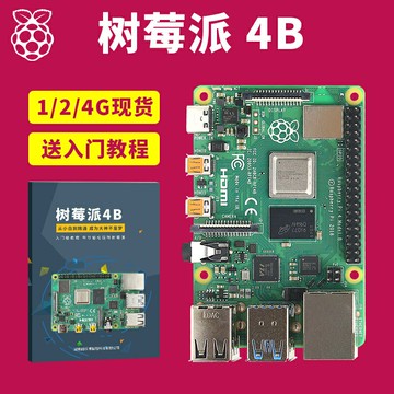{保固一年}樹莓派4b Raspberry Pi 4開發板 小電腦 4g 8g 套件Python學習 5