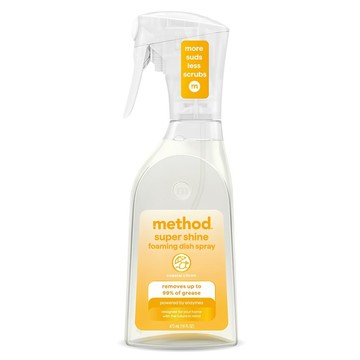 method 美則 極淨效速洗碗慕斯 海岸香橙  1個  473ml
