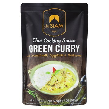 deSIAM 泰式綠咖哩調理醬包  200g  1包