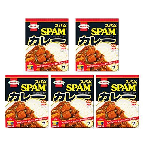 沖縄 お土産 カレー SPAM レトルト お取り寄せ グルメ 沖縄限定 スパムカレー 1人前 180g ×5セット