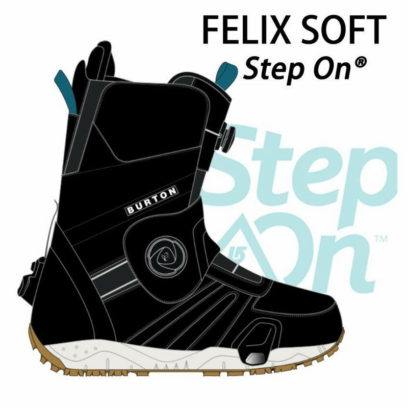 BURTON FELIX STEP ON SOFT バートン ステップオン普段23524cmを履いて 